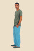 T-Shirt in cotton jersey with round neckline